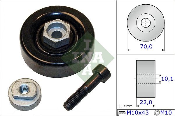 WILMINK GROUP Натяжной ролик, поликлиновой ремень WG1252658